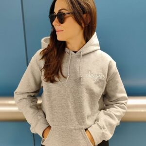 Degen white hoodie